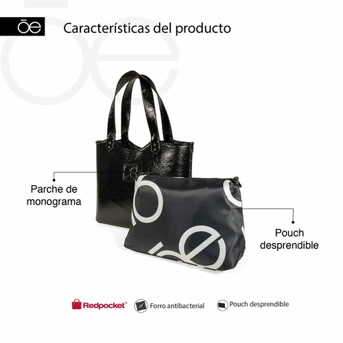 Bolso Tote Cloe Rosa para Mujer