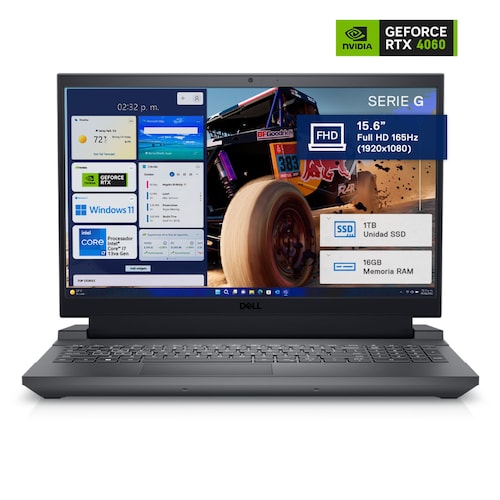Laptop Dell Gaming G5530 Intel I7 16 Gb Ram 1Tb Rtx4060