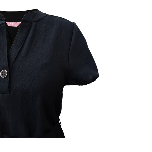 Vestido Cuello Mao 7Jlady para Mujer