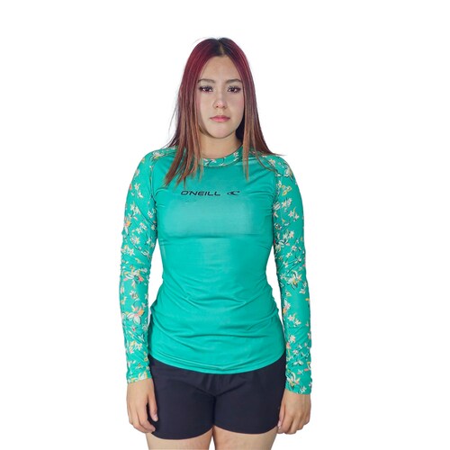 Playera Rashguard O'neill para Mujer