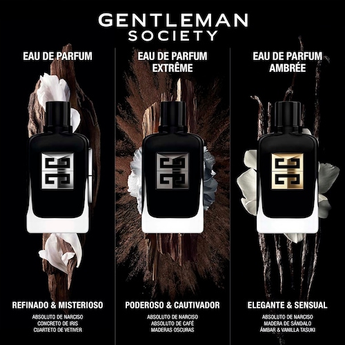 Eau de Parfum Gentleman Society Ambrée 60 Ml. para Hombre