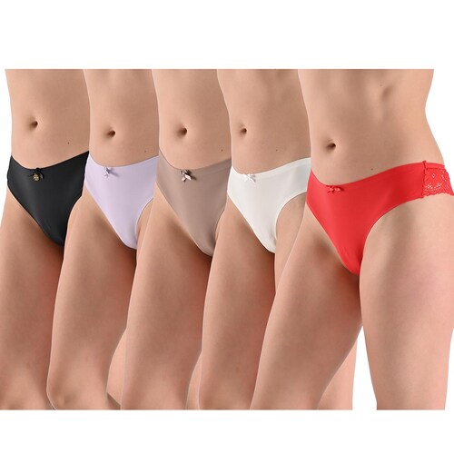 5 Pack Tanga Daisy Fuentes para Mujer