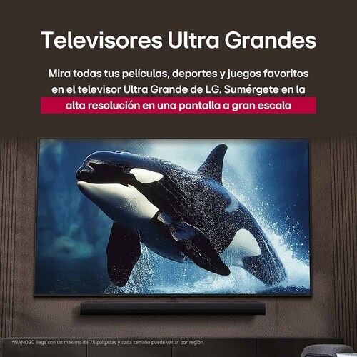 Pantalla 65 Pulgadas LG Nanocell Ai Nano80 4K Smart Tv
