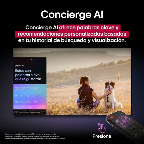Pantalla 65 Pulgadas LG Nanocell Ai Nano80 4K Smart Tv