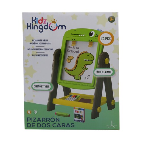 Tablero Dibujo Magnetico Doble Cara de Dinosaurio