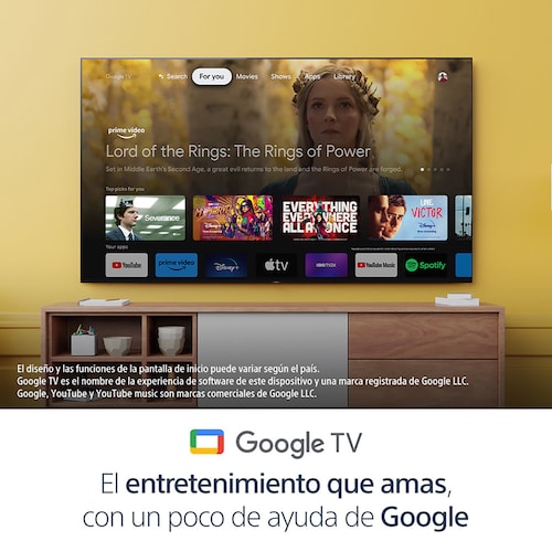Pantalla 65 Pulgadas Sony 4K Google Tv Kd-65X77L