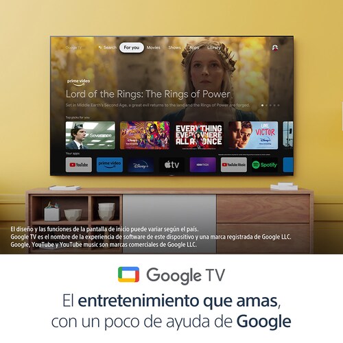 Pantalla 55 Pulgadas Sony 4K Google Tv Kd-55X77L