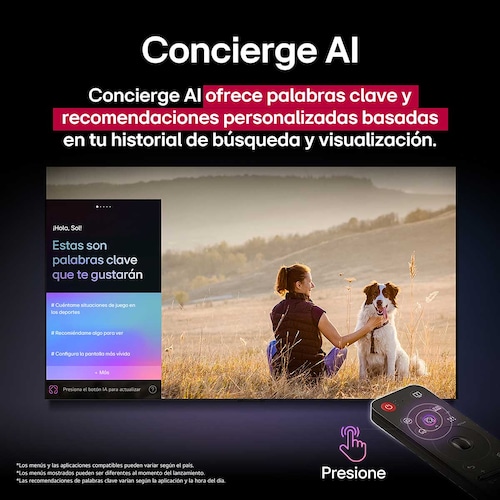 Pantalla LG 55 Pulgadas 4K Smart Tv Nanocell Ai Nano80