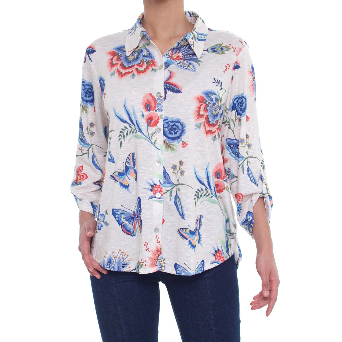 Pantalones De Poliéster Alfred Dunner Marrón Para Mujeres