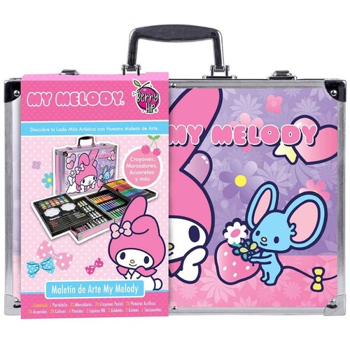 Portafolio Premium My Melody Hello Kitty para Niña