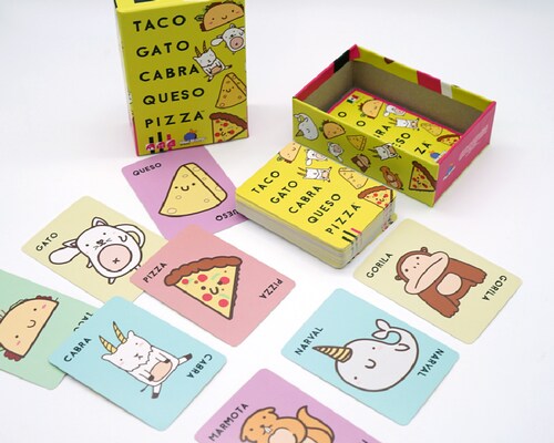 Juego de Mesa Taco Gato Cabra Queso Pizza