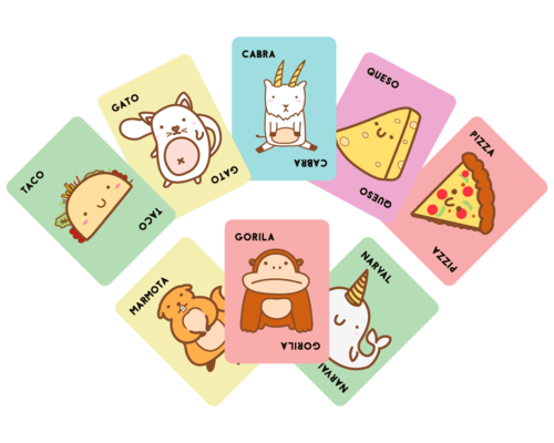 Juego de Mesa Taco Gato Cabra Queso Pizza
