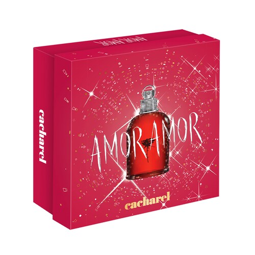 Estuche Eau de Toilette Cacharel Amor Amor 100Ml para Mujer