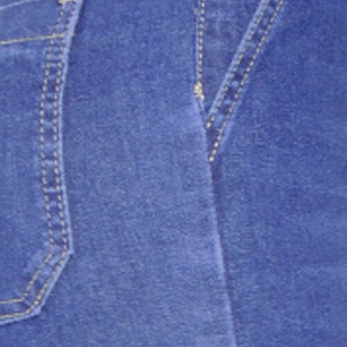 Jeans Recto Bolsas Tipo Parche Mussa para Mujer Junior