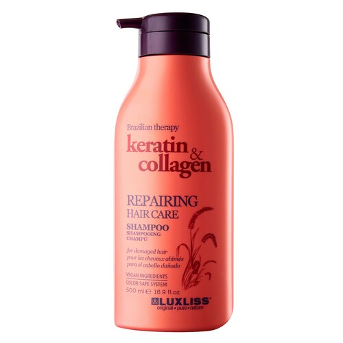 Shampoo Reparador Cuidado Del Cabello Luxliss 500Ml