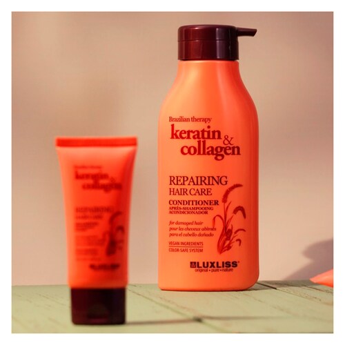 Shampoo Reparador Cuidado Del Cabello Luxliss 500Ml