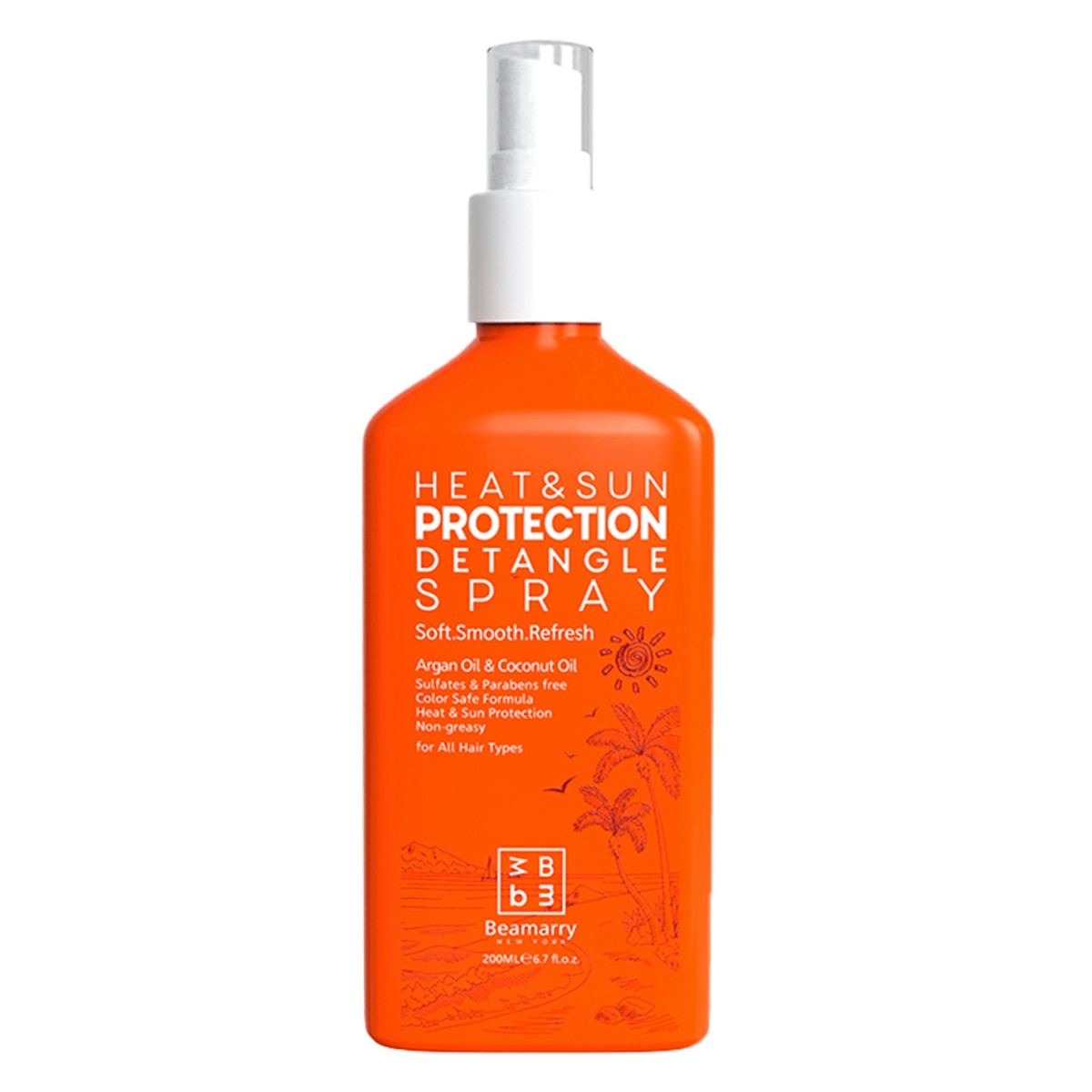Spray Desenrredante Heat&sun Protec 200Ml