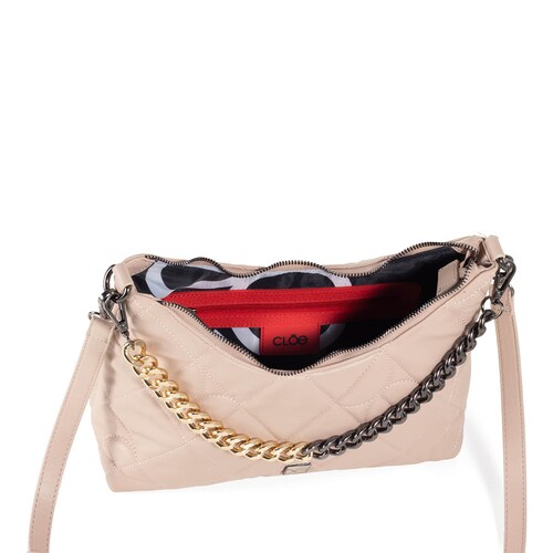 Bolso Hobo Cloe Nude para Mujer