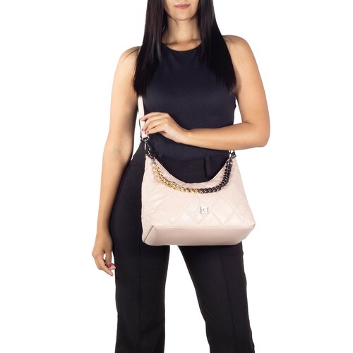 Bolso Hobo Cloe Nude para Mujer