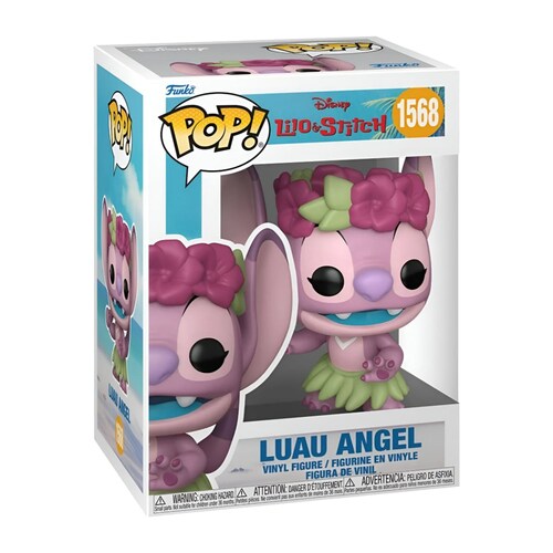 Funko Pop Disney: Lilo y Stitch - Angel Fiesta Hawaiana