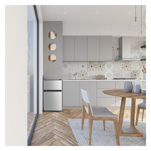 Frigobar Mabe 3 P 2 Puertas Inoxidable Rmf032Pymxx