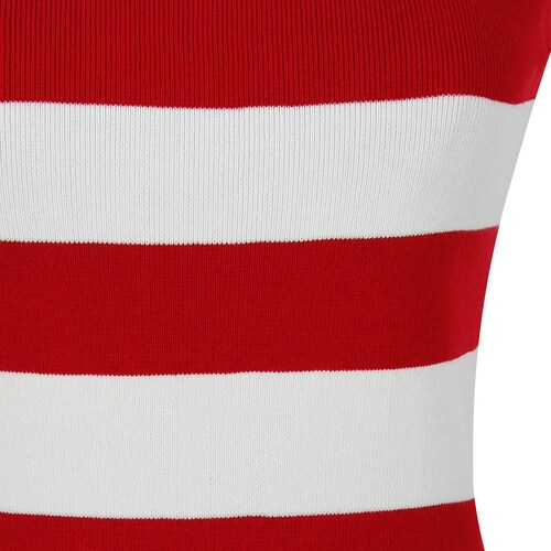 Blusa Tejido Rib a Rayas Basel para Mujer