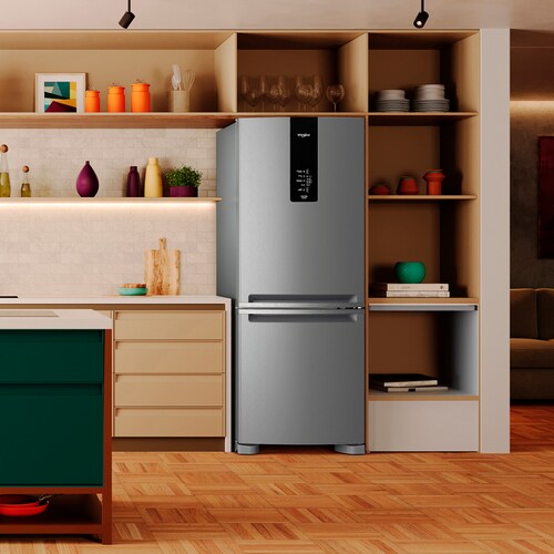Refrigerador Whirlpool Congelador Inferior 16P Wre56Cktww
