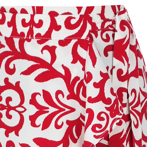 Falda Pareo Estampado Damasco Basel para Mujer