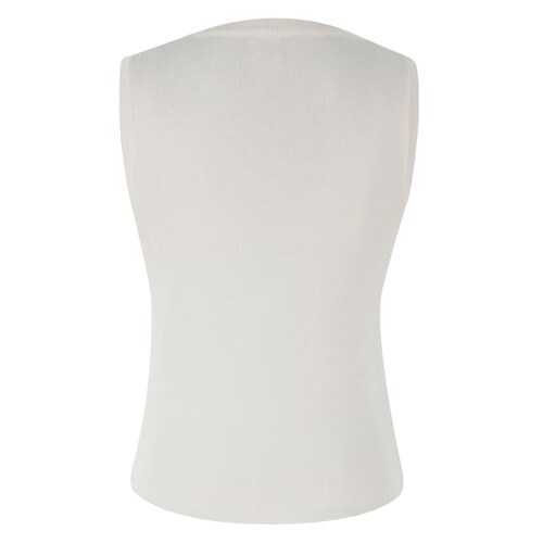 Blusa Tejido Rib Cuello Redondo Basel para Mujer