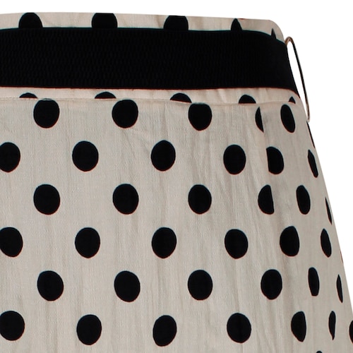 Falda Midi Dots Basel para Mujer
