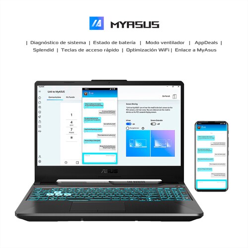 Laptop Gamer Asus Fa506Nf-Hn006W Ryzen 5 16Gb Ram 512 Gb Rtx2050