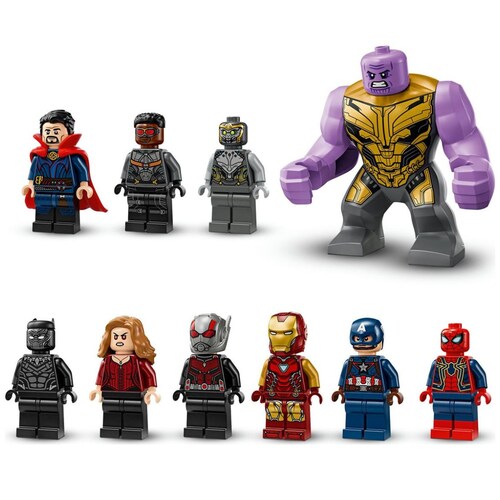 Super Héroes Batalla Final de Vengadores Endgame