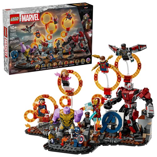 Super Héroes Batalla Final de Vengadores Endgame