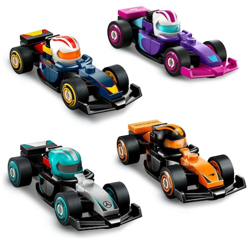 Minifigures Coches de F1 Coleccionables