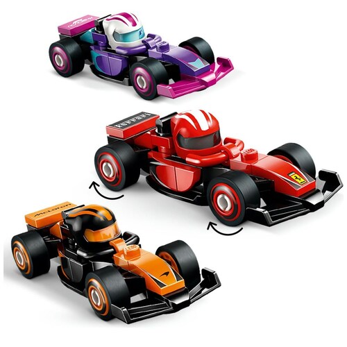Minifigures Coches de F1 Coleccionables