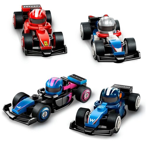 Minifigures Coches de F1 Coleccionables