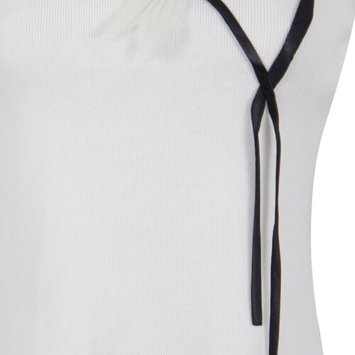 Blusa de Punto Aplicación Flor Just By Basel para Mujer Petite