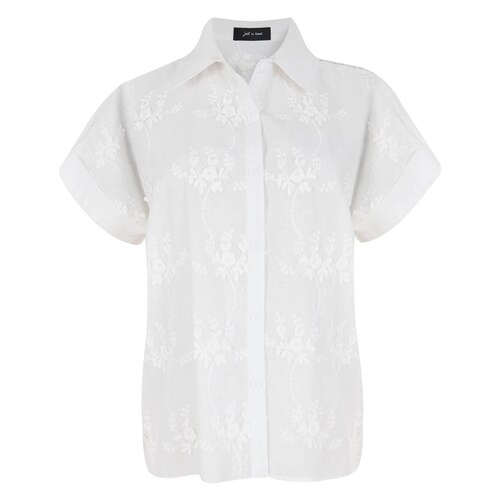 Blusa Camisera Oversized Just By Basel para Mujer Petite