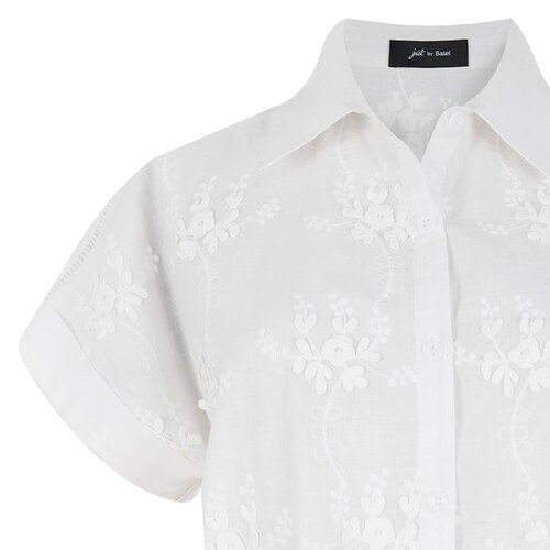 Blusa Camisera Oversized Just By Basel para Mujer Petite