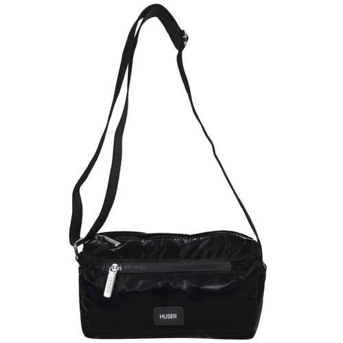 Bolso Crossbody Huser Negro para Mujer