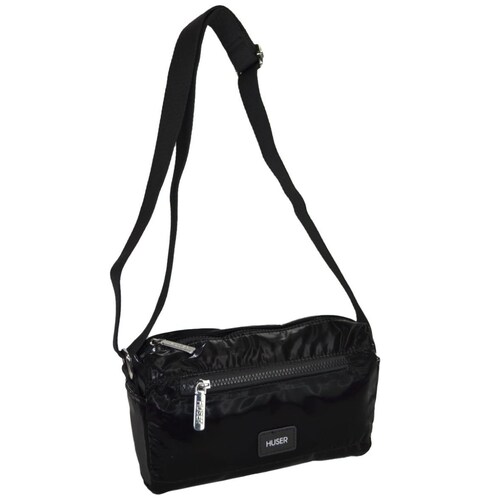 Bolso Crossbody Huser Negro para Mujer
