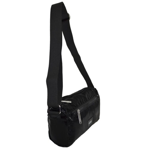 Bolso Crossbody Huser Negro para Mujer