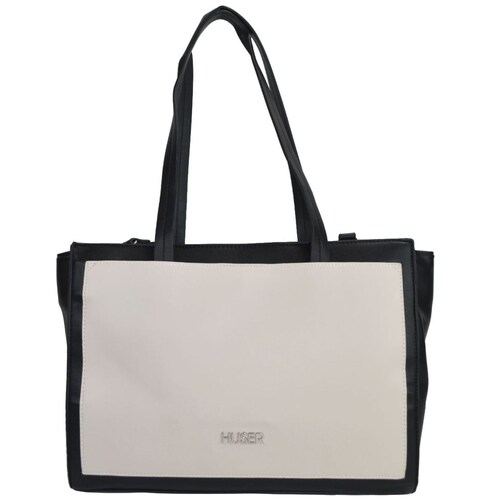 Bolso Tote Huser Negro para Mujer