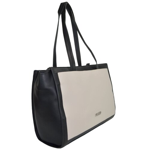 Bolso Tote Huser Negro para Mujer