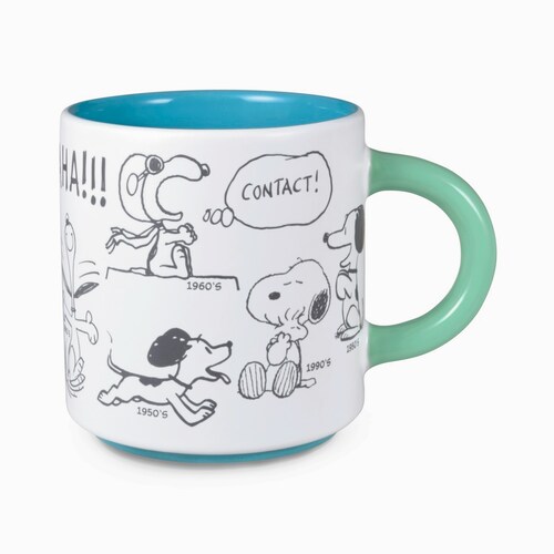 Taza 75 Aniversario Peanuts Snoopy Hallmark