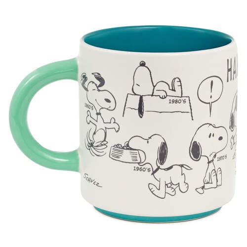Taza 75 Aniversario Peanuts Snoopy Hallmark