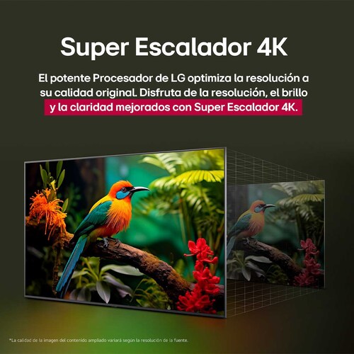 Pantalla LG 43 Pulgadas 4K Uhd Ai Ua75 4K Smart Tv
