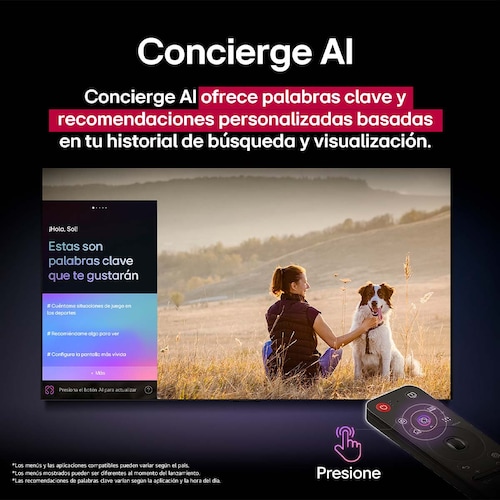 Pantalla LG 43 Pulgadas 4K Uhd Ai Ua75 4K Smart Tv