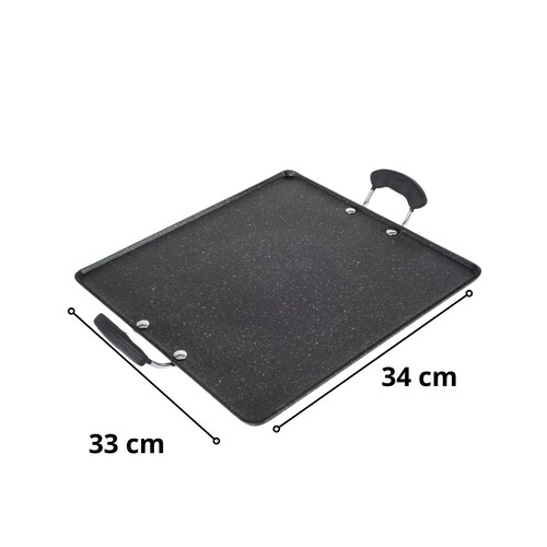 Comal Cuadrado para Inducción 33 X 34 Cm Hsm