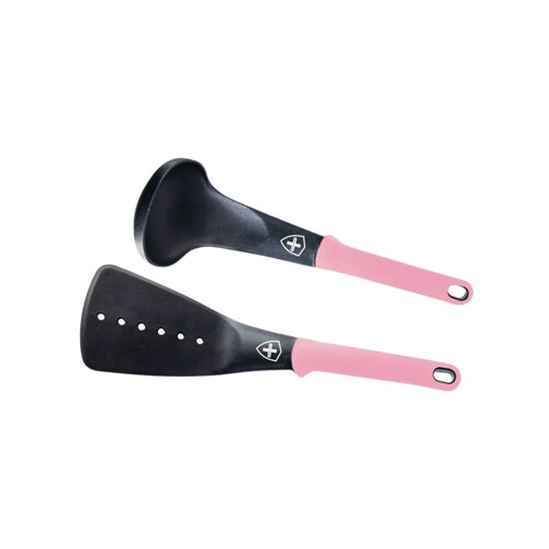 Batería Rosa de Cocina 10 Piezas Hsm